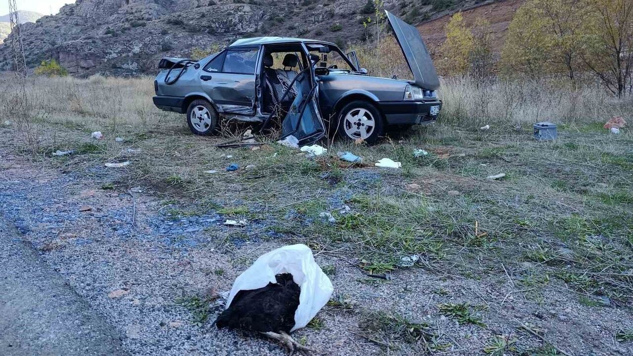 Gümüşhane Hacıemin Mahallesi'nde trafik kazası: 4 yaralı