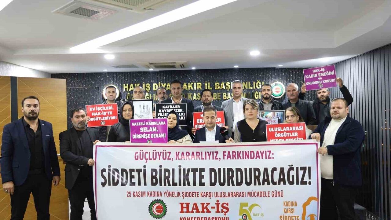 HAK-İŞ, 50 yıllık deneyimiyle kadına yönelik şiddete karşı kararlı duruşunu sürdürüyor