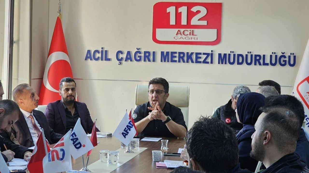 Hakkari'de TAMP Kapsamında 2025 Masa Başı Tatbikatı