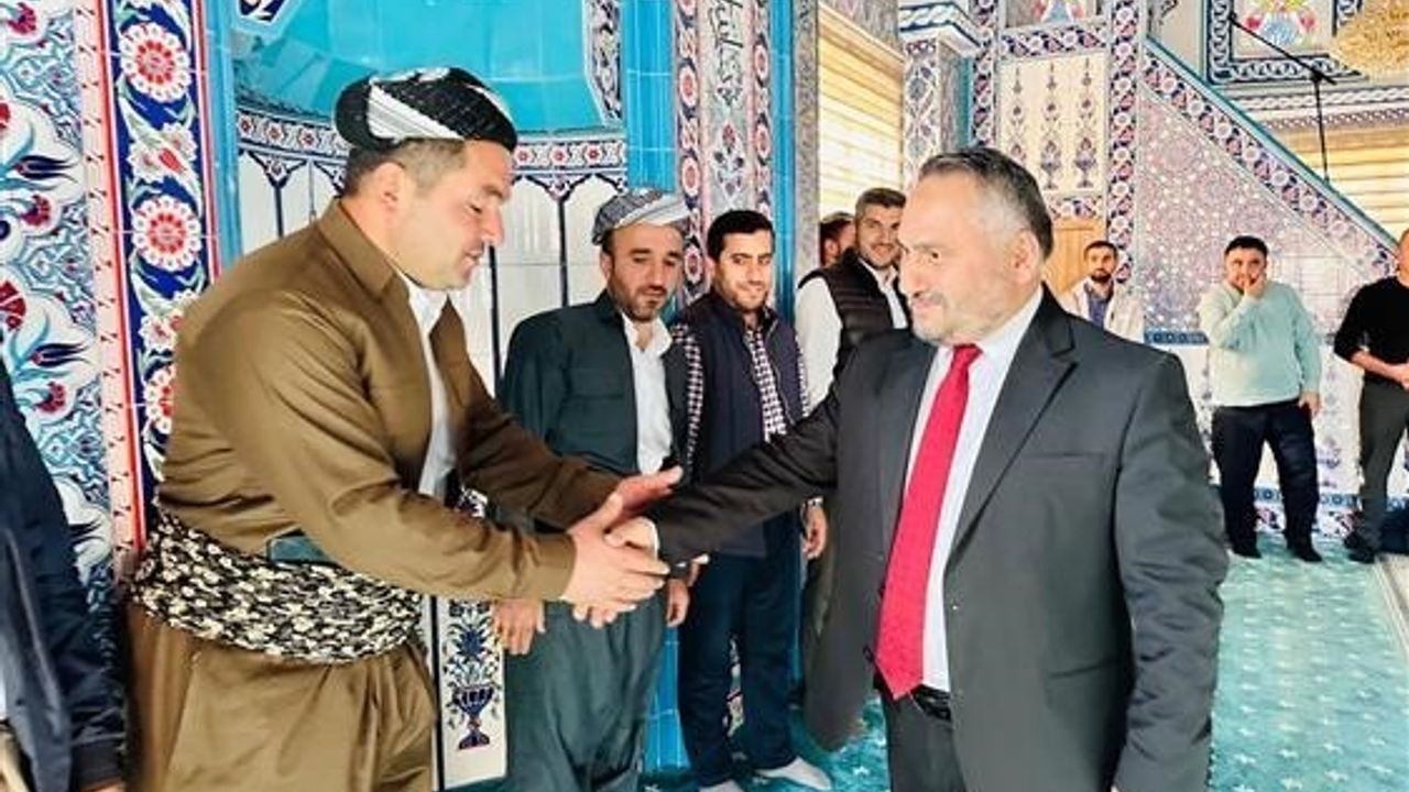 Hakkari İl Müftüsü Hüseyin Okuş, Derecik’te bir dizi ziyaret gerçekleştirdi