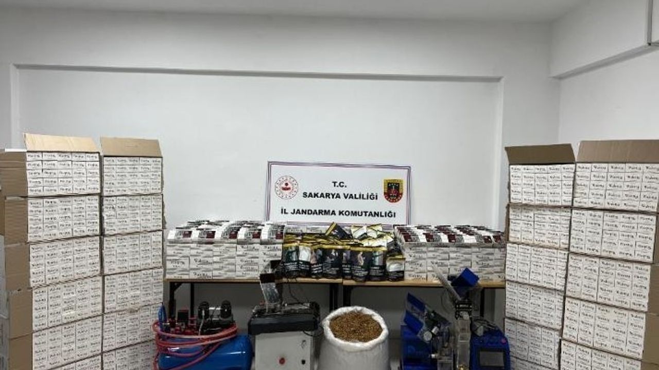 Hendek'te jandarma kaçakçılık operasyonu: 1 gözaltı