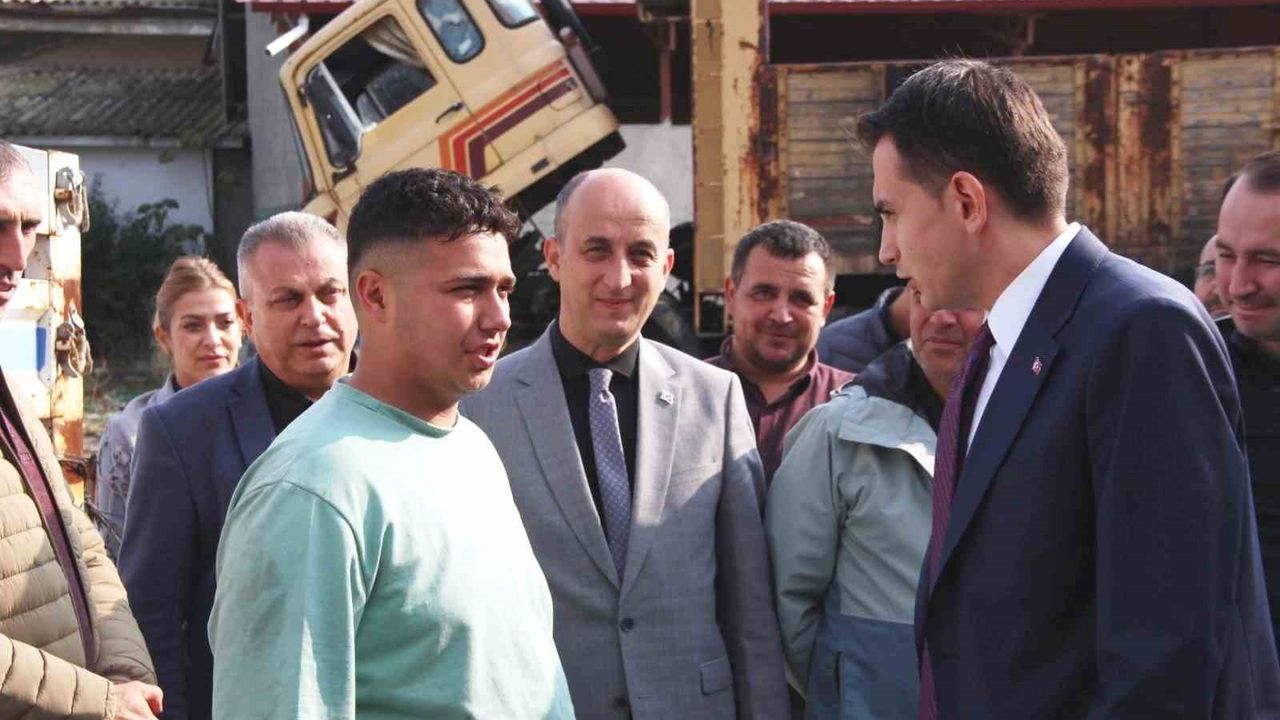 Hisarcık Kaymakamı Erkan Atam: Mesleki eğitim gençlerin istihdamı için önemli