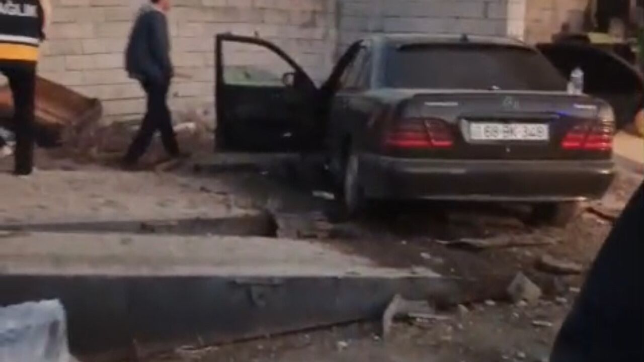 Iğdır'da kontrolden çıkan otomobil karşı şeride savruldu: 1 yaralı