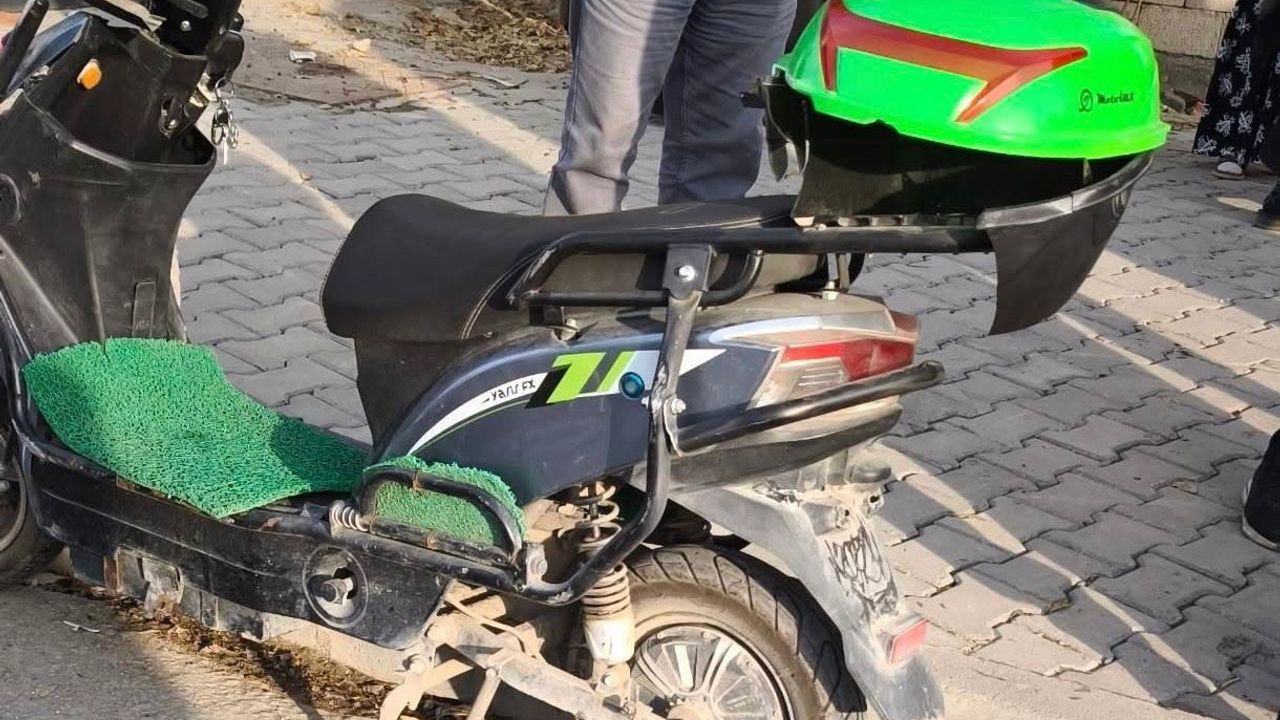 Iğdır'da tamamlanmamış çevre yolunda kaza: Elektrikli motosiklet sürücüsü yaralandı