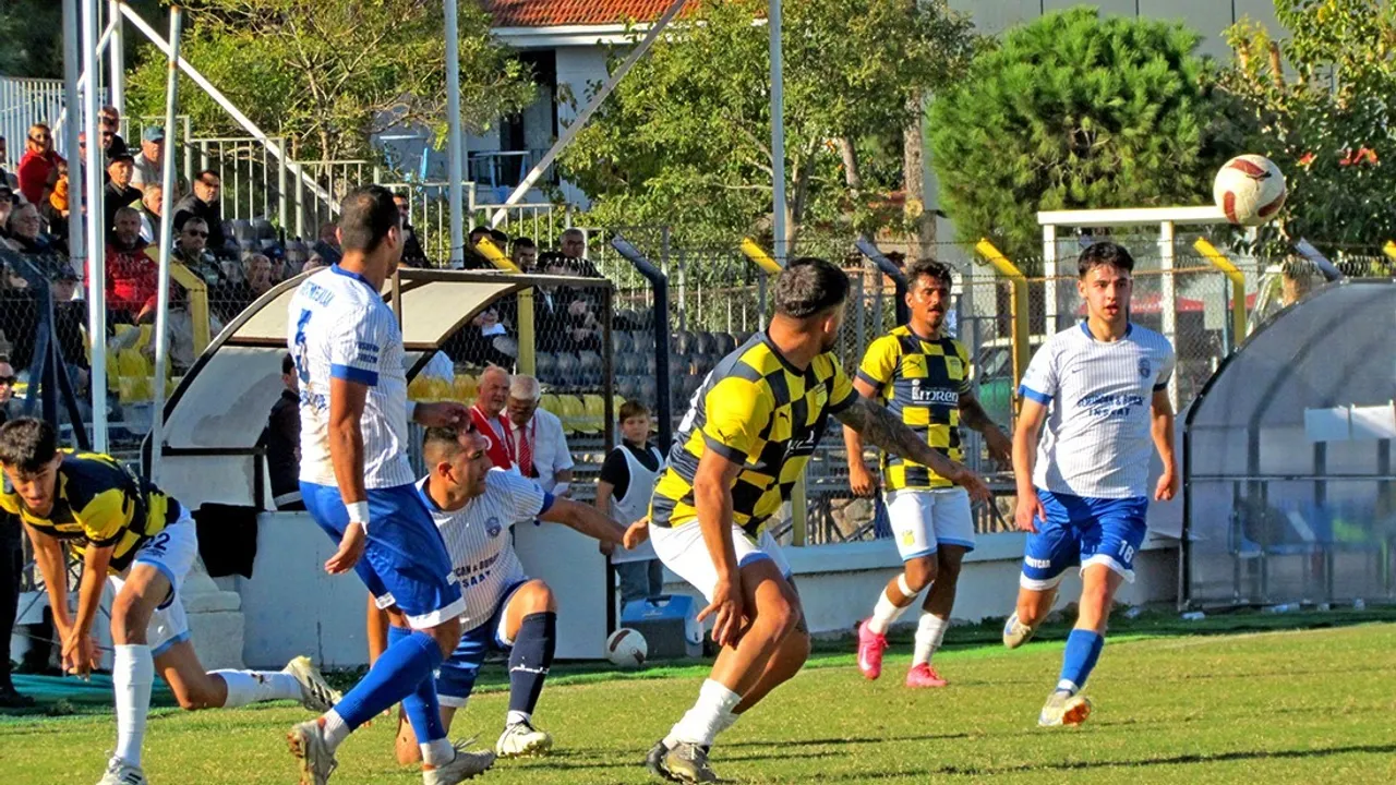 İmren Alaçatıspor, 90. dakikada gelen golle Özderespor'u 1-0 mağlup etti