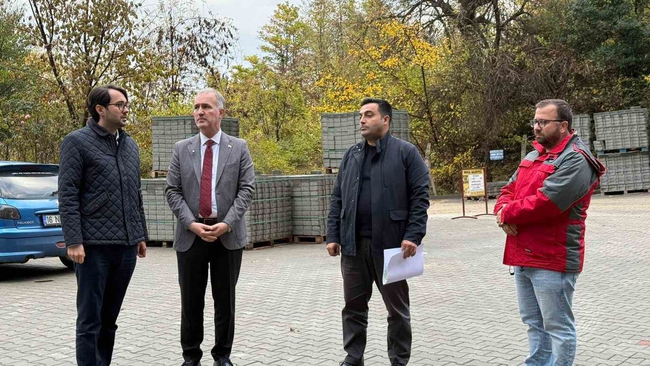 İnegöl Belediyesi Oylat Mağarası Çevresinde Kentsel Düzenleme Çalışmalarına Başladı