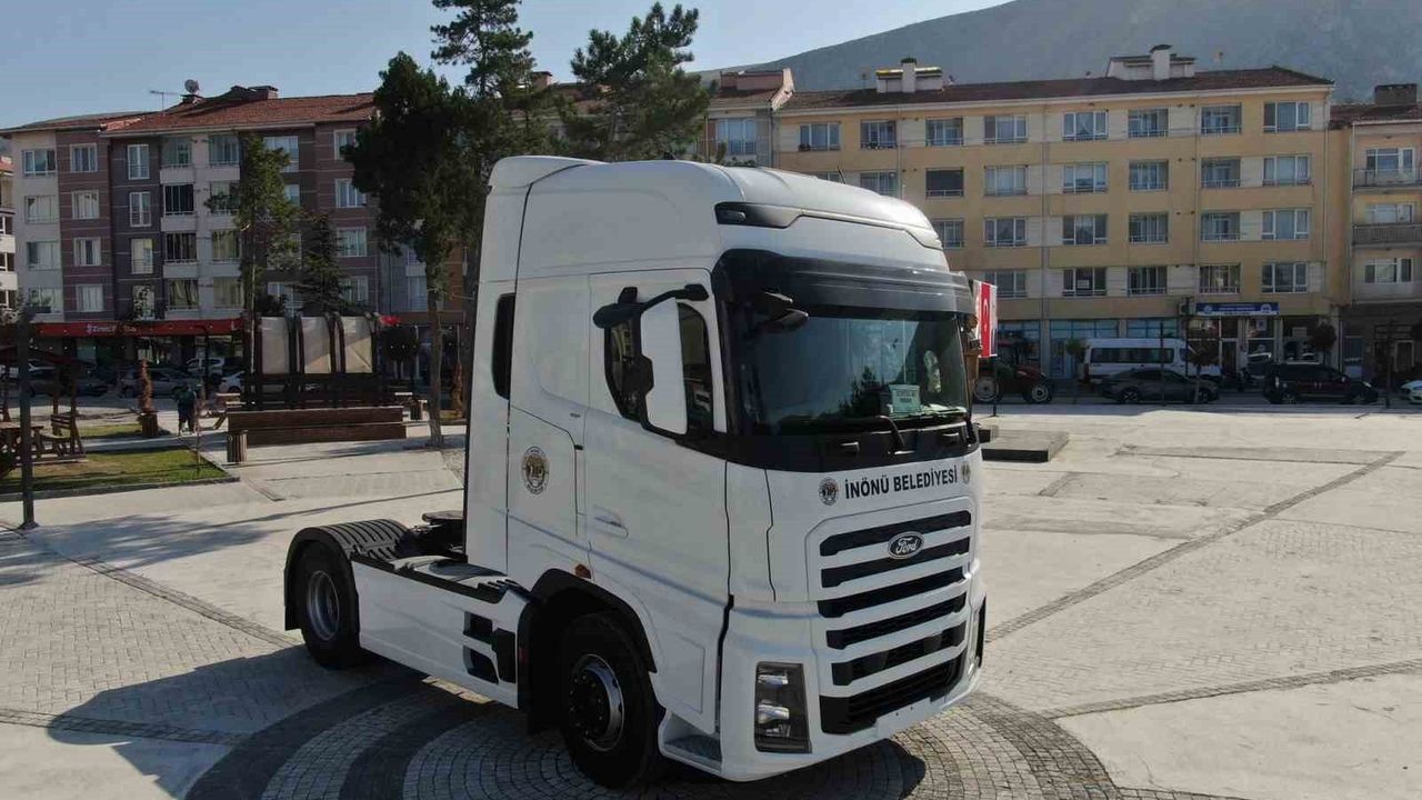 İnönü Belediyesi Semi Treyler Alım Projesi'nin ilk etabı tamamlandı