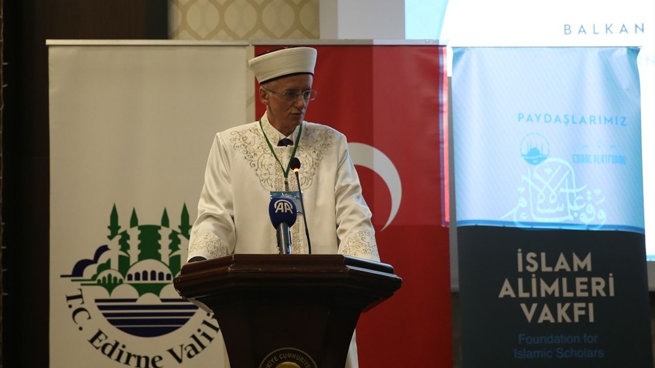 İskeçe Seçilmiş Müftüsü Trampa'dan Edirne merkezli 'Balkan Araştırmaları Merkezi' önerisi