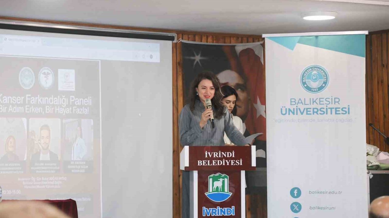 İvrindi'de 'Kanser Farkındalığı Paneli – Bir Adım Erken, Bir Hayat Fazla!' düzenlendi