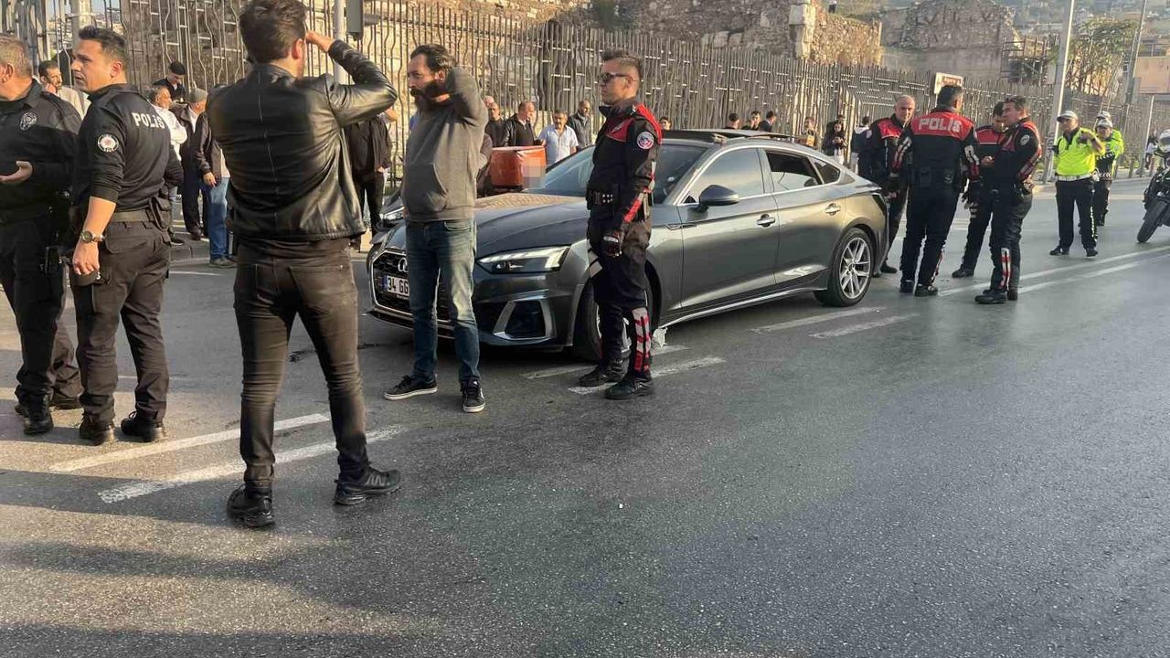 İzmir Konak'ta silahlı saldırı: 1 kişi ağır yaralı, şüpheli yakalandı