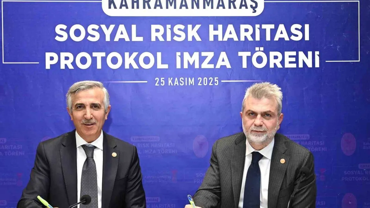 Kahramanmaraş'ta Yapay Zekâ Destekli 'Sosyal Risk Haritası' Protokolü İmzalandı