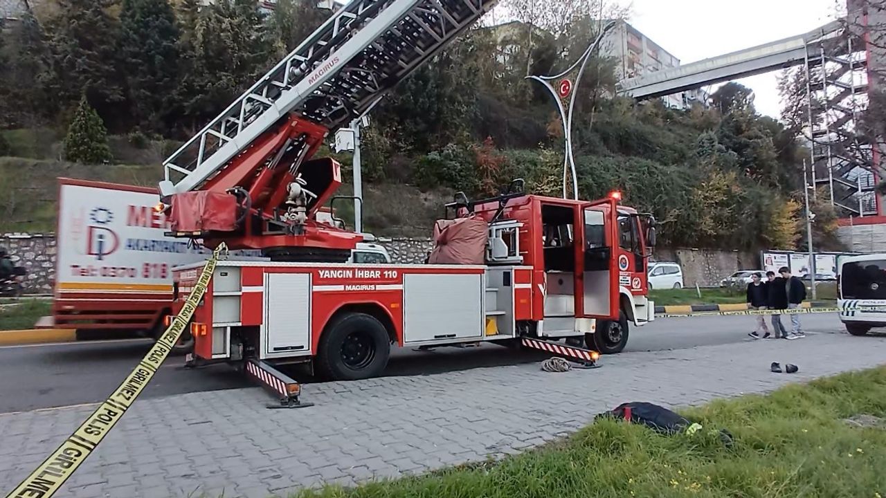 Karabük'te Filyos Çayı'na düşen yavru kedi itfaiye tarafından kurtarıldı