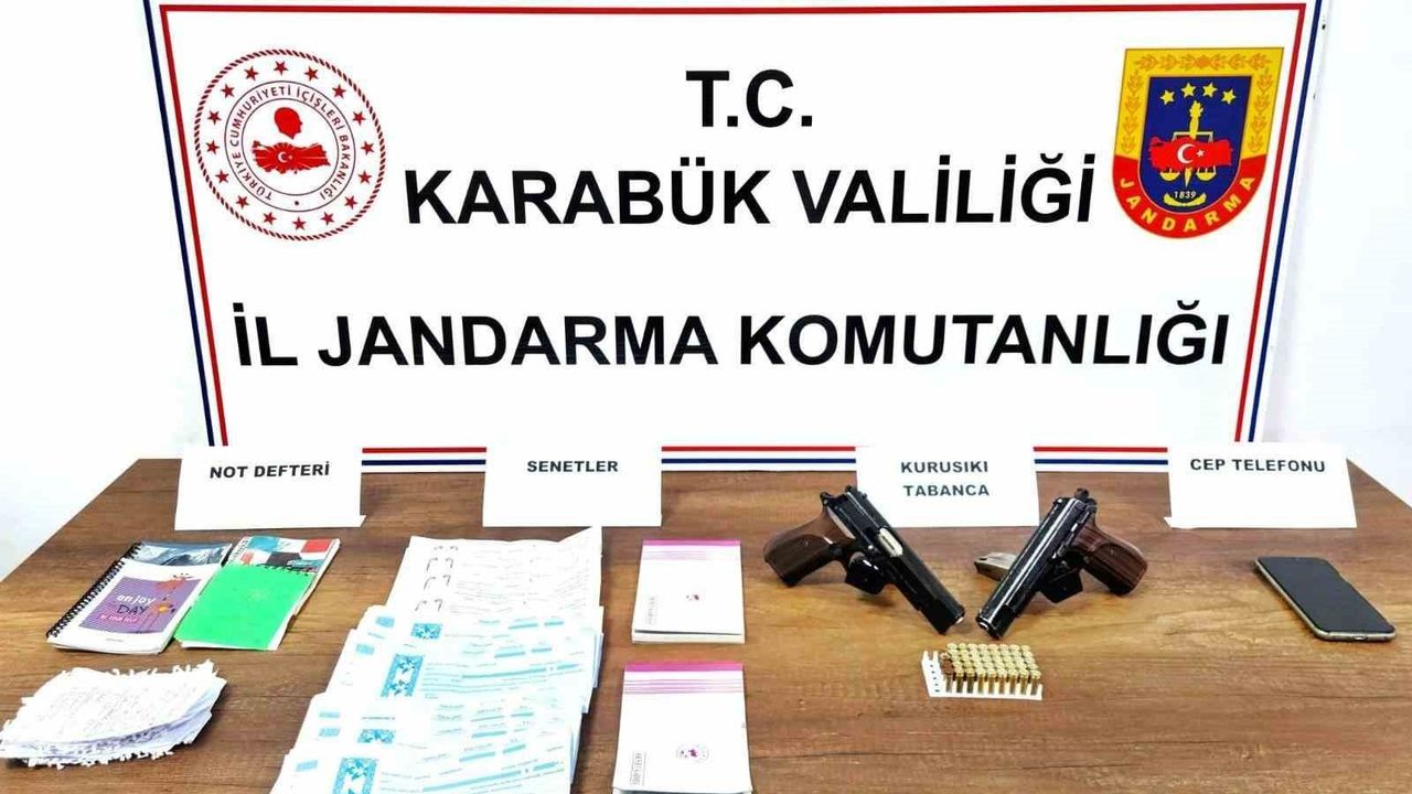 Karabük'te tefecilik operasyonu: 2 gözaltı, 4 milyon TL hareketi tespit edildi