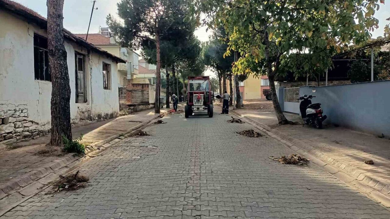 Karacasu'da Temizlik Çalışmaları Sürekli Sürüyor: Belediye Ekipleri İlçe Genelinde Sahada