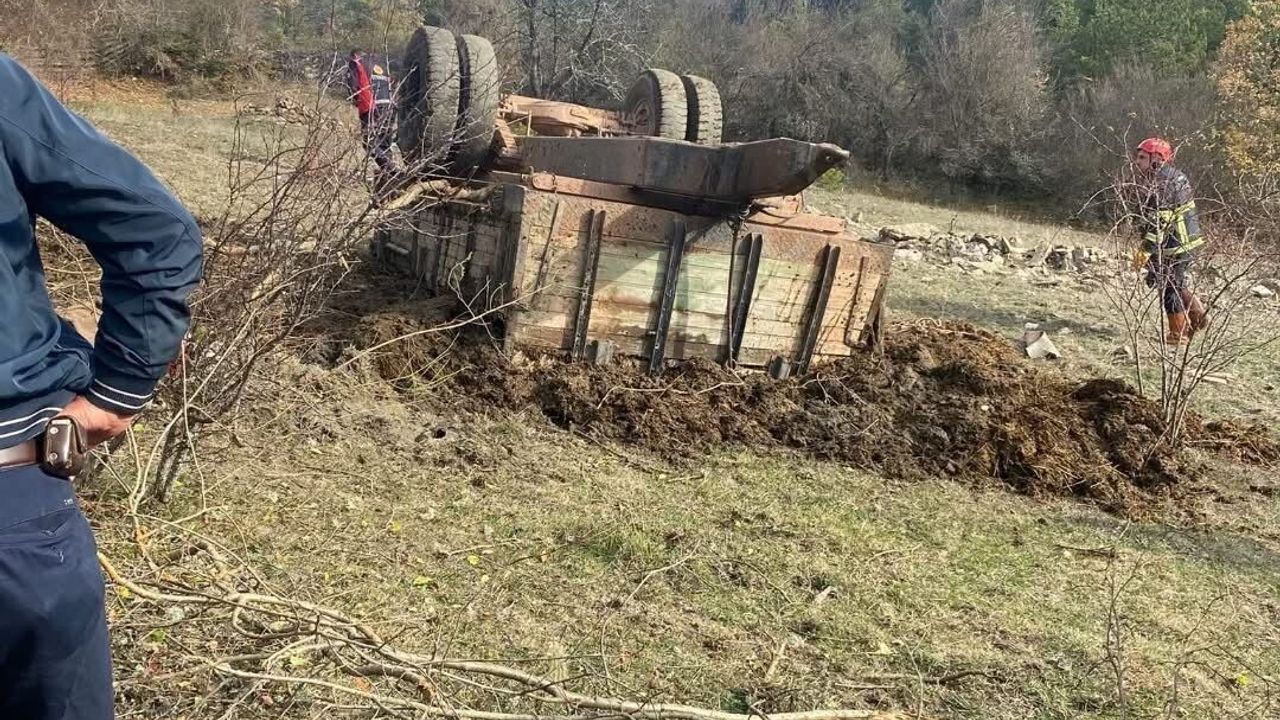 Kastamonu'da traktör devrildi: Ahlatçı köyünde 1 kişi yaşamını yitirdi