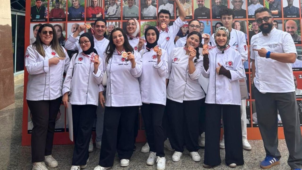 Kastamonu Üniversitesi öğrencileri GastroAntalya'da 7 altın madalya kazandı