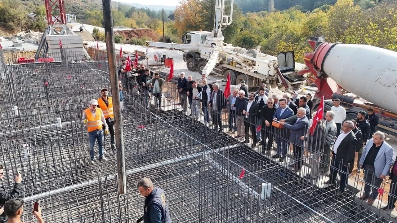 Kavaklıdere'de 9. Etap (Menteşe 2. Etap) TOKİ Konutları için temel atma töreni yapıldı