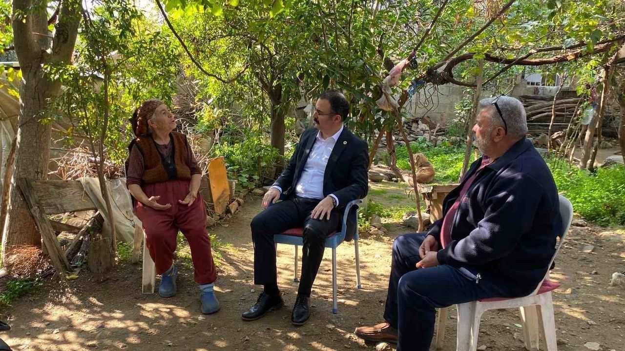 Kaymakam Ali Ekber Ateş, 'Aile Ocağımız Sultanhisar' kapsamında Yağdere ve Atça’da hane ziyaretleri gerçekleştirdi