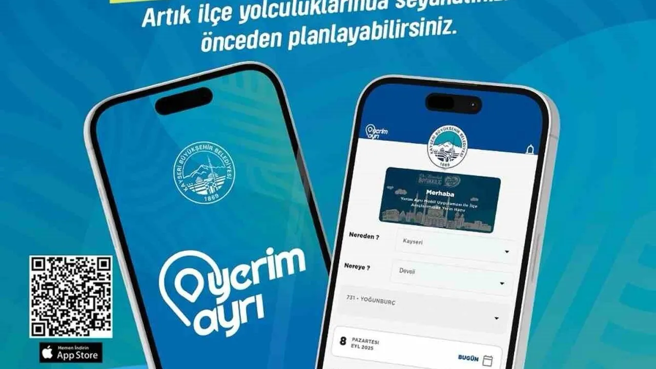 Kayseri Büyükşehir'in 'Yerim Ayrı' Uygulaması Develi'de Hizmete Başlıyor