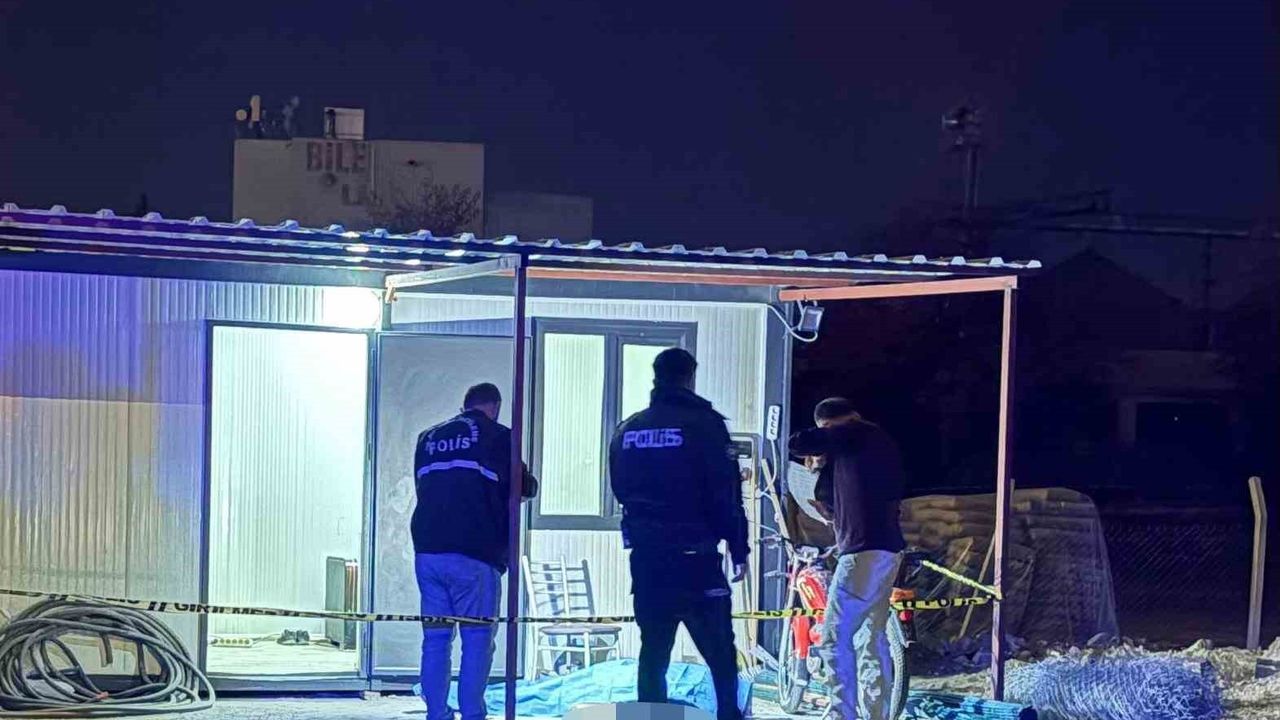 Kayseri'de 60 yaşındaki kişi inşaat bekçi kulübesi önünde ölü bulundu