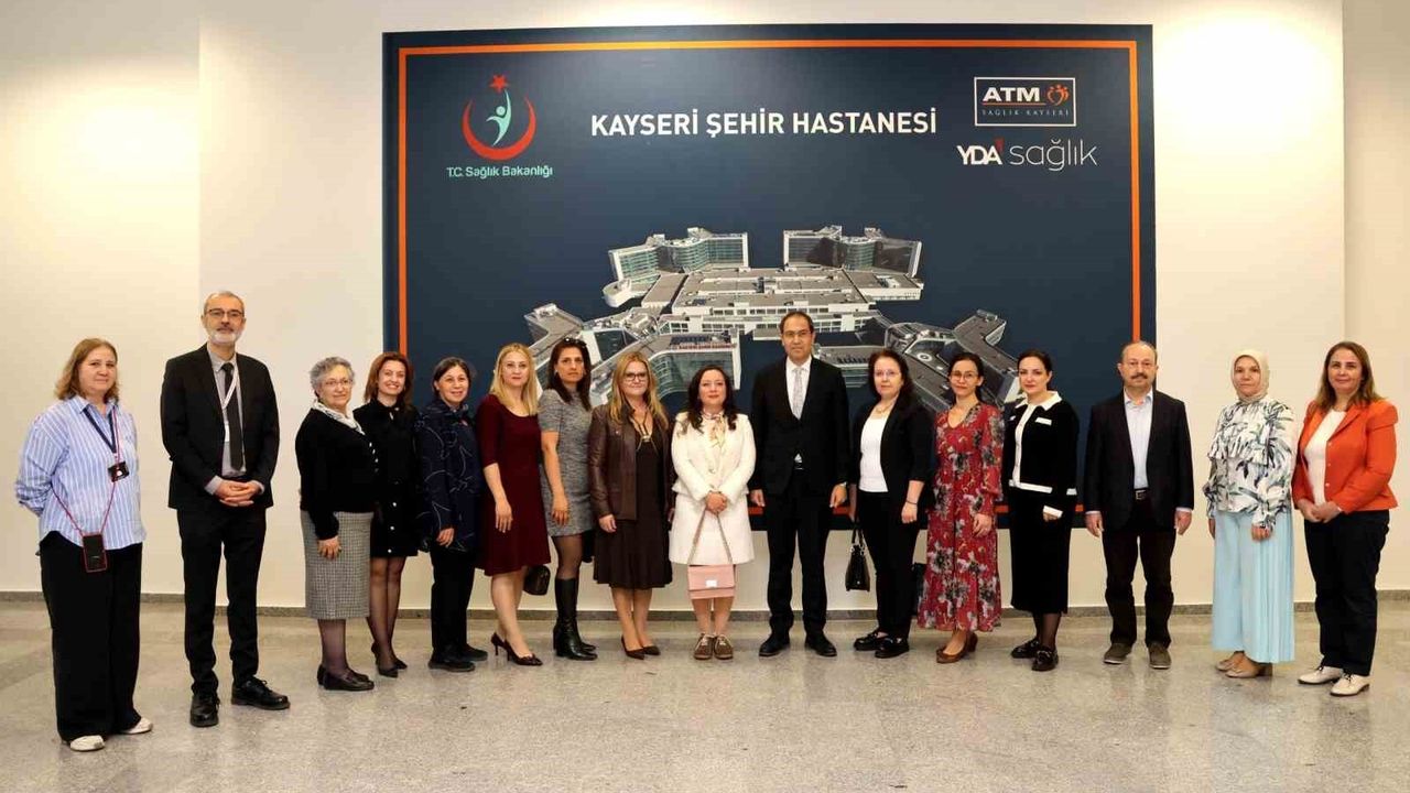 Kayseri'de Bebek Dostu Hastaneler Ulusal Değerlendirme Ekibi Tarafından İncelendi