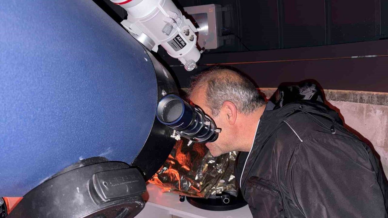 Kayseri'de 'Kunduz Süper Ay' yoğun ilgi: Hıdırellez Gök Gözlem Evi doldu taştı