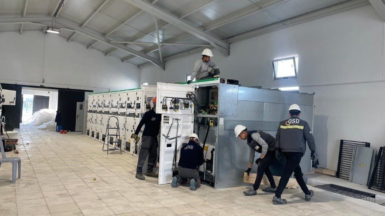 Kayseri OSB'nin 300 milyon TL'lik elektrik altyapı yatırımı tamamlanmaya yakın