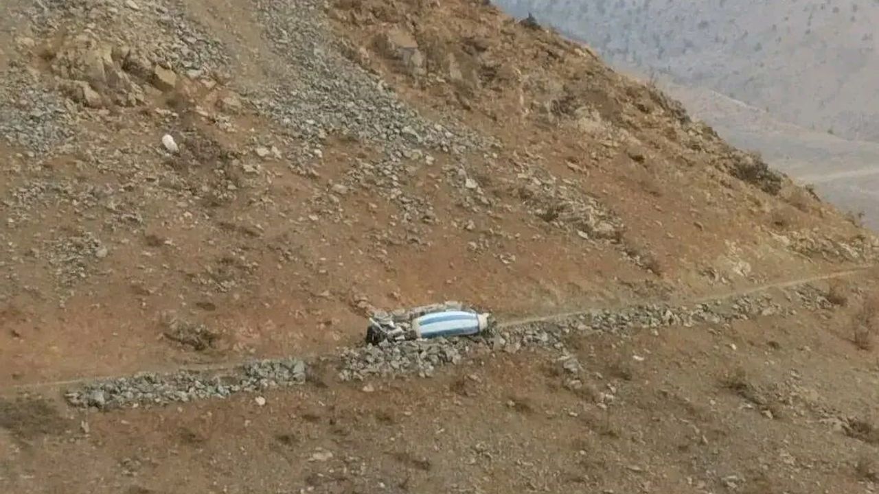 Kayseri Yahyalı'da beton mikseri yamaçtan yuvarlandı: 1 yaralı