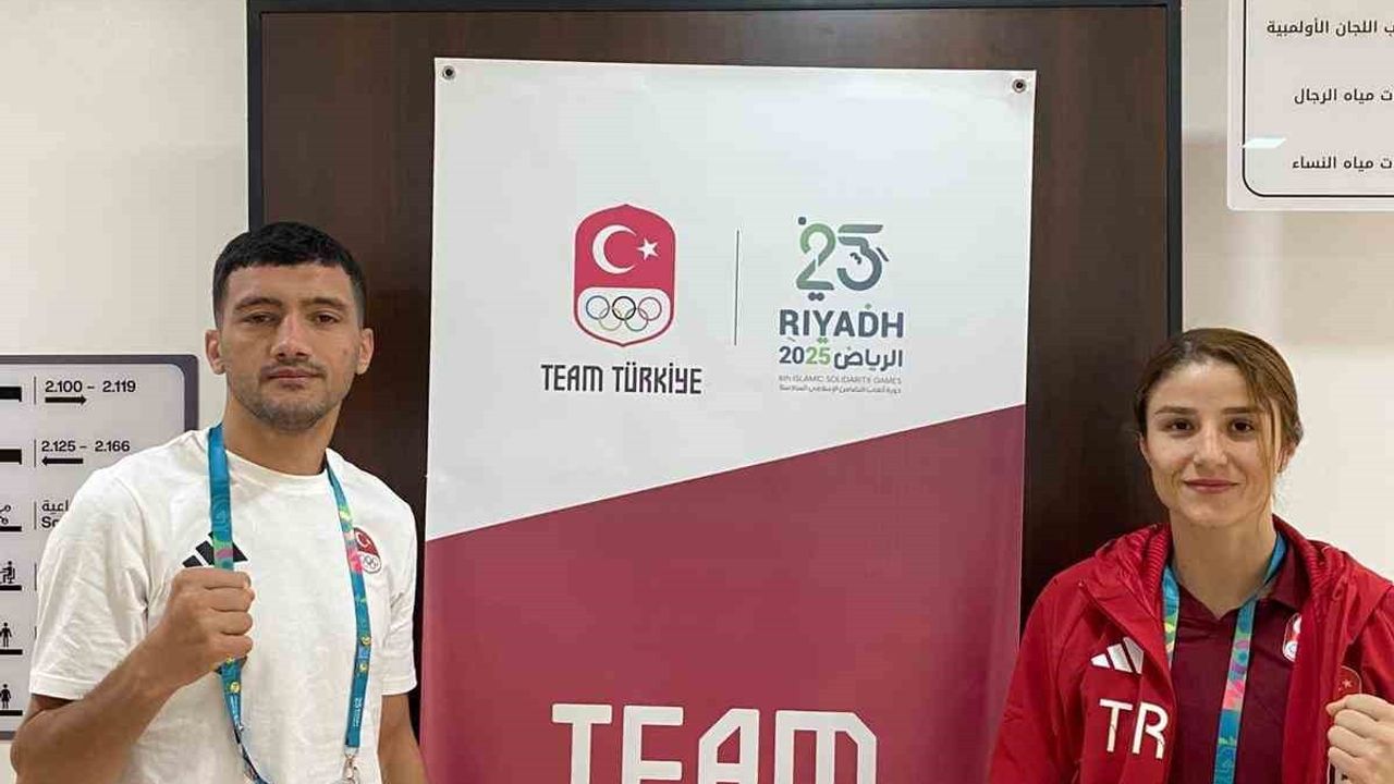Kayserili iki Muaythai sporcusu 2025 İslami Dayanışma Oyunları için Riyad'da