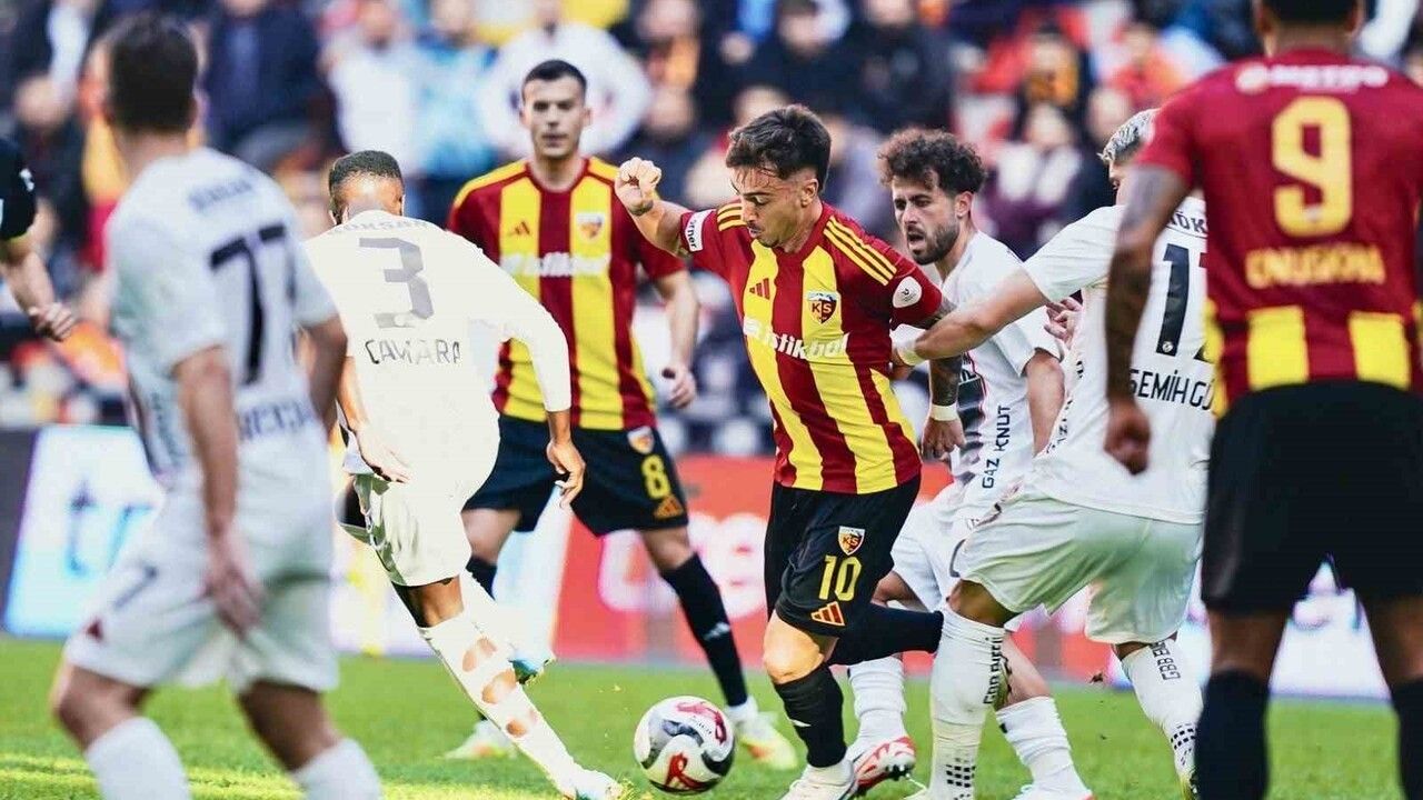 Kayserispor 13. haftayı mağlubiyetle tamamladı, 17. sıraya geriledi