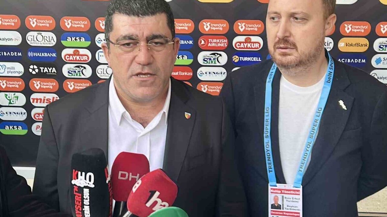 Kayserispor Başkanı Nurettin Açıkalın: Galibiyetlerin devamını getireceğiz