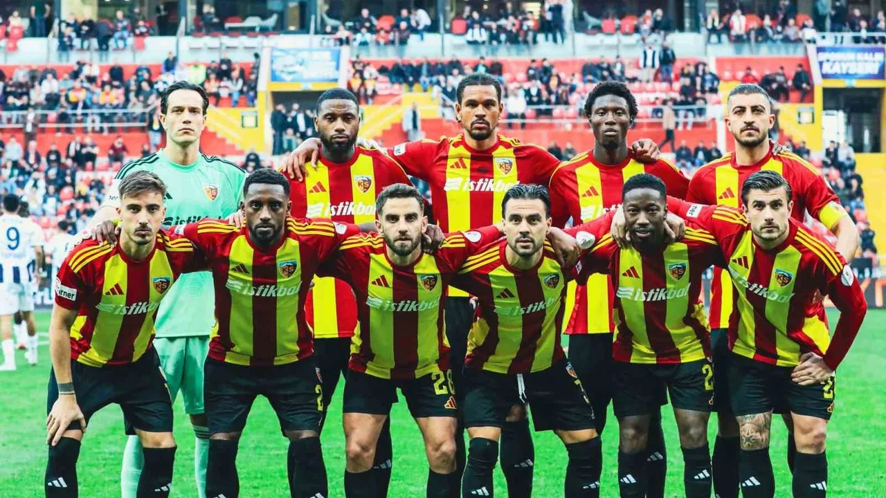 Kayserispor, Süper Lig 11. haftasında en çok koşan ikinci takım oldu