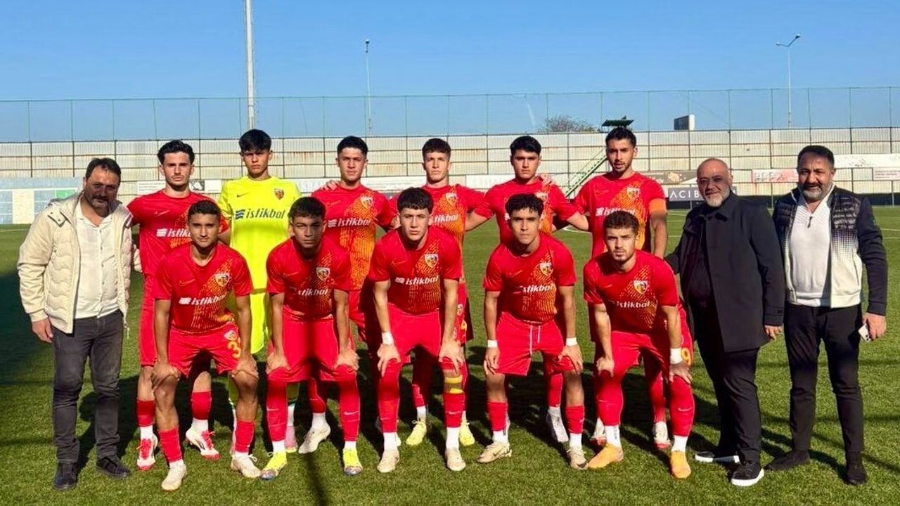 Kayserispor U19, U19 PAF Ligi'nde Çaykur Rizespor'u 1-0 mağlup etti