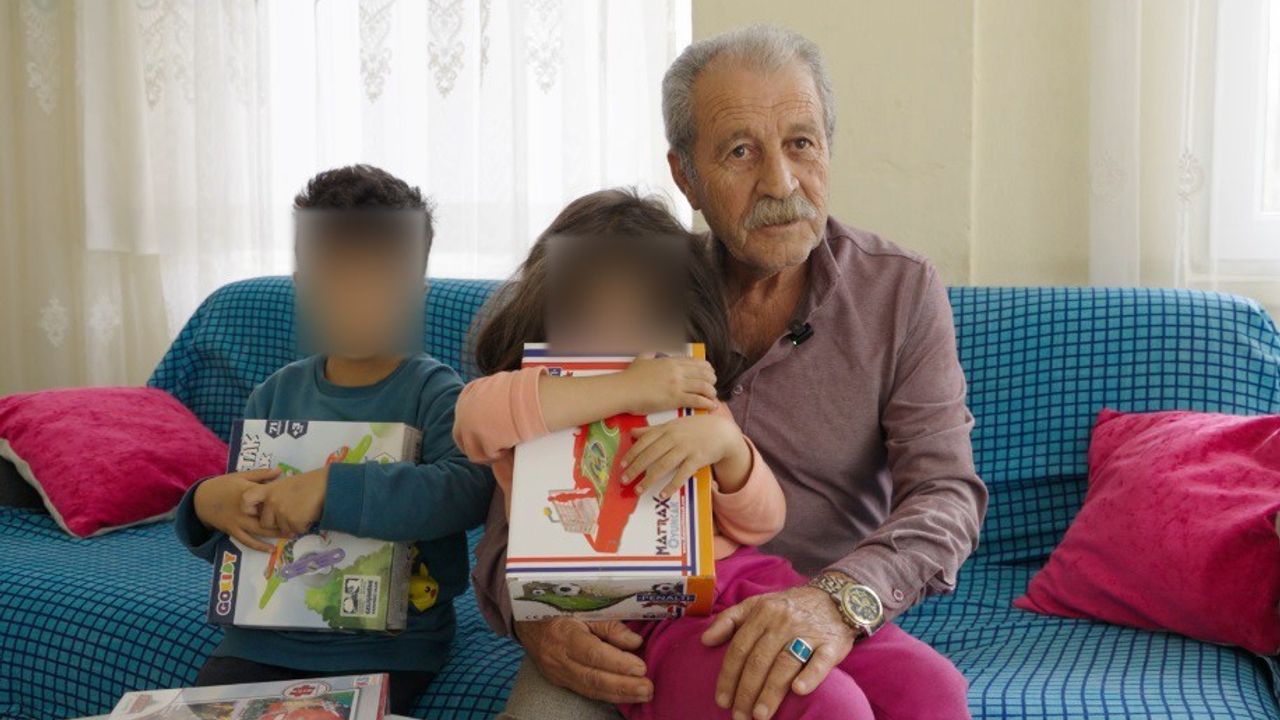 Kepez Belediyesi, tahliye tehdidi altındaki 70 yaşındaki dede ve üç torununa destek sağladı