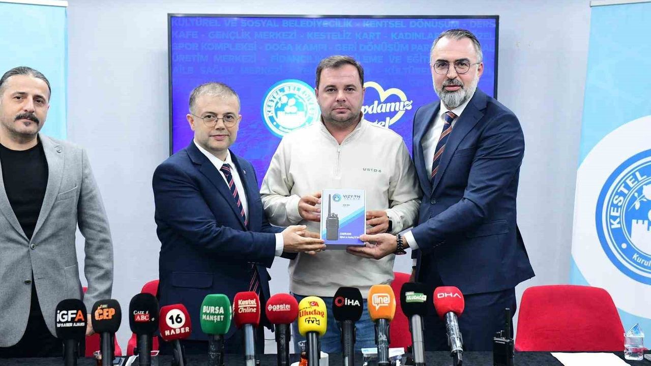 Kestel’de afetlere karşı kesintisiz iletişim için telsiz altyapısı kuruldu