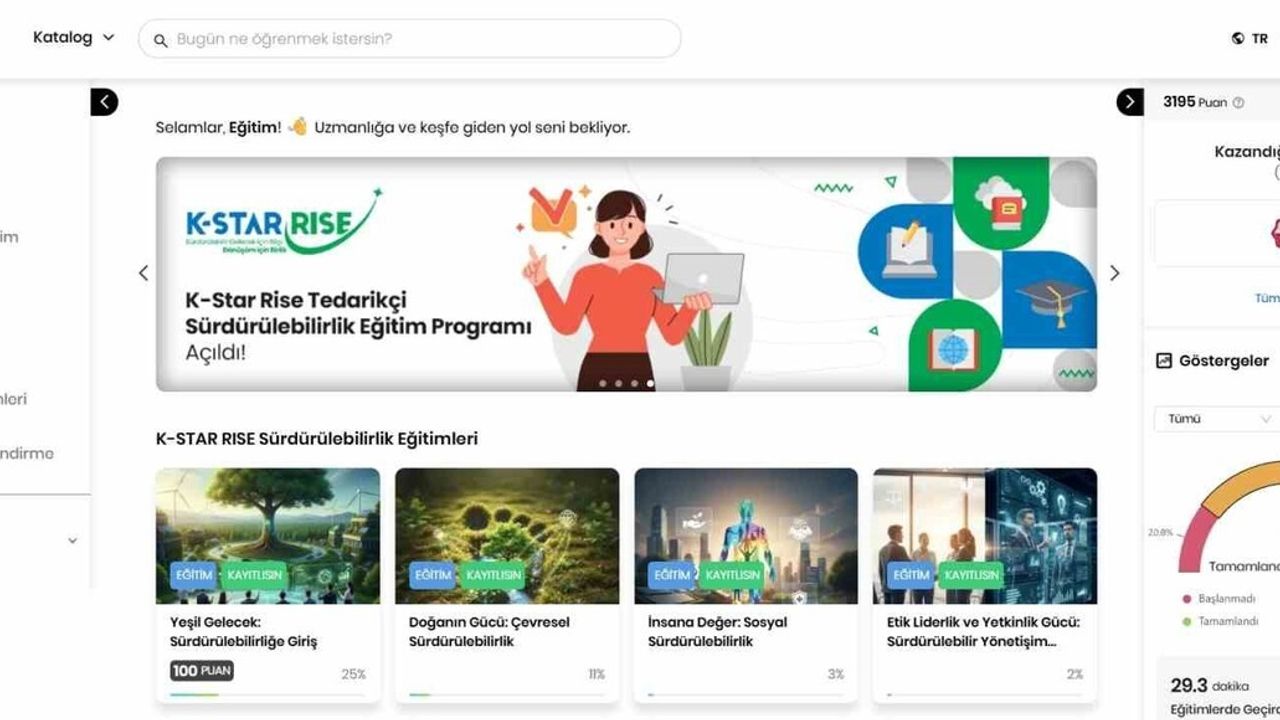 Kibar Topluluğu, tedarikçiler için K-STAR RISE dijital ESG eğitim programını başlattı