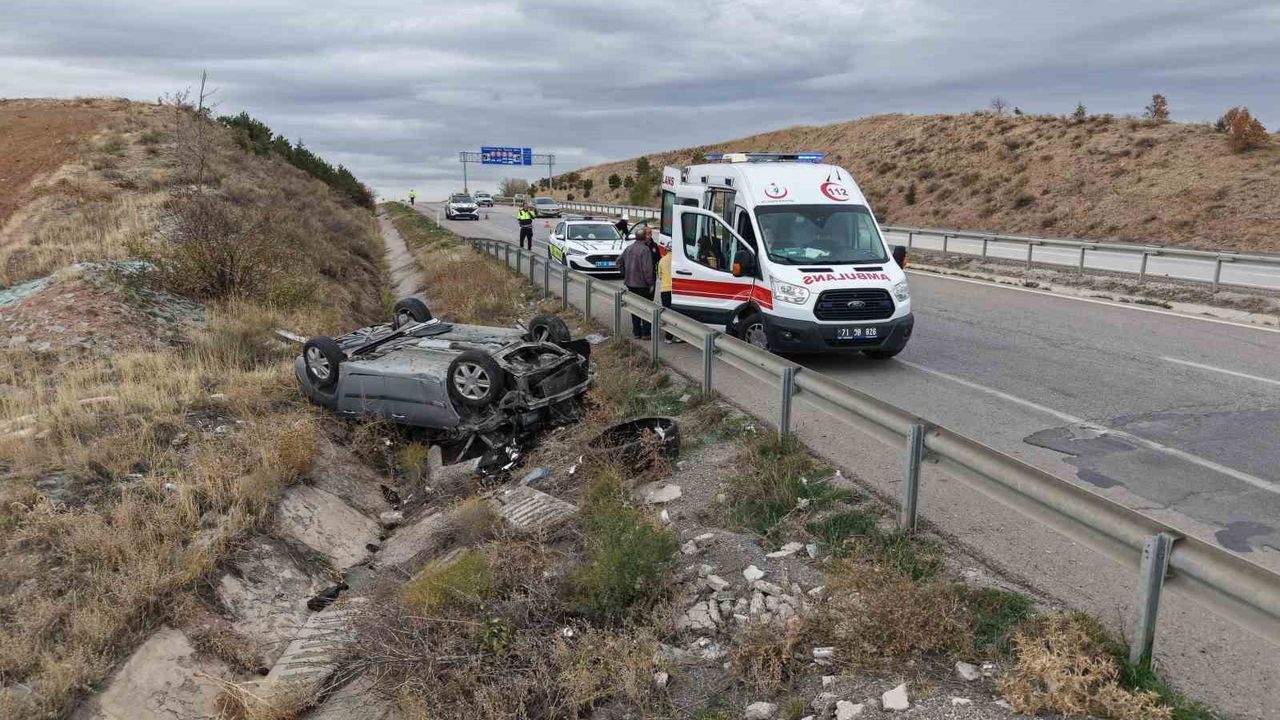 Kırıkkale’de 7 kişinin yaralandığı kazada sürücü adli kontrolle serbest bırakıldı
