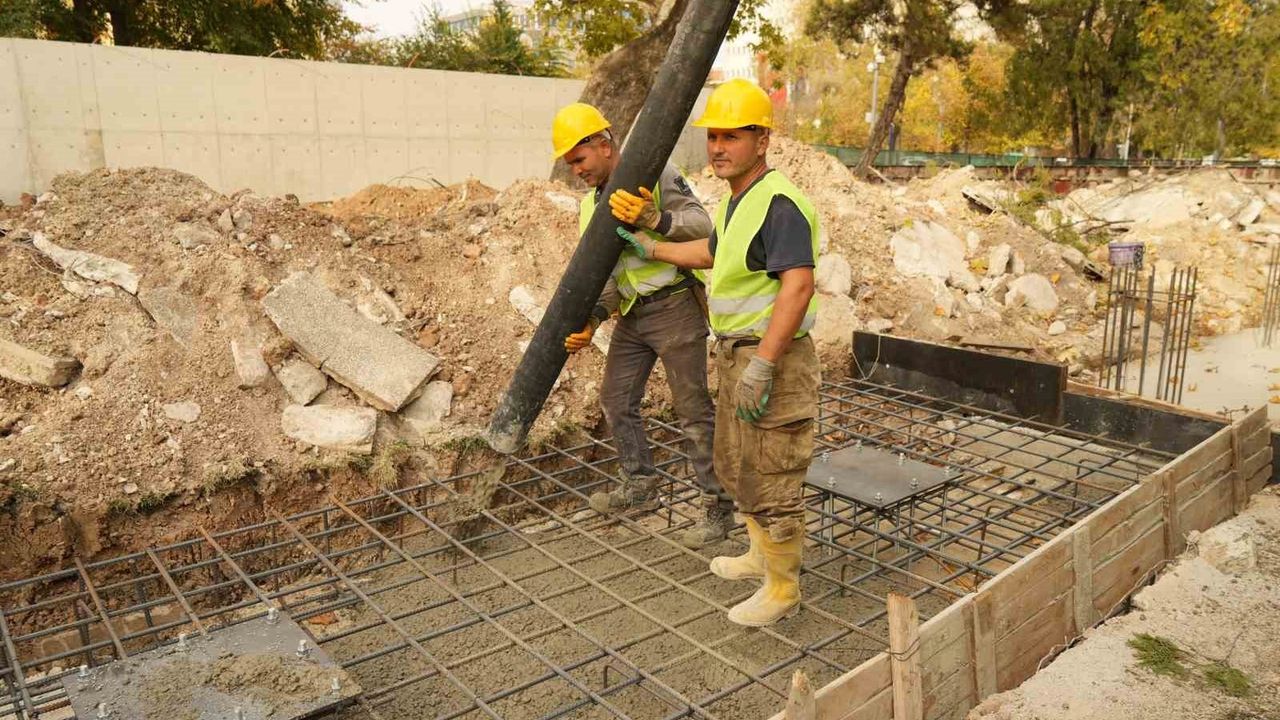 Kırıkkale'de Şehitlik Anıtı'nın temeli dualarla atıldı