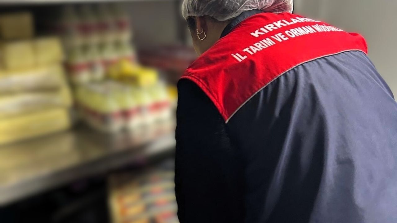 Kırklareli'de gıda denetimlerinde uygunsuz kaşar peyniri ve sucuklara el konuldu