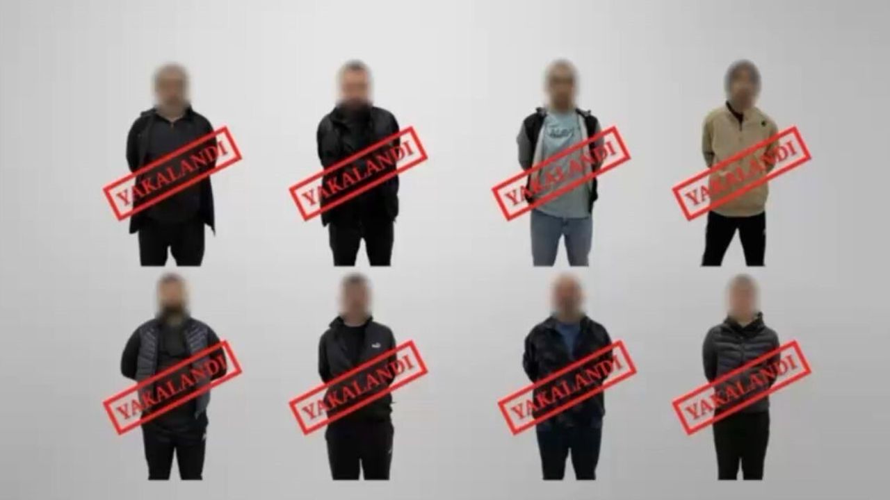 Kırmızı bültenle aranan 3 kişi ve ulusal seviyede aranan 5 kişi Gürcistan'da yakalanıp Türkiye'ye iade edildi