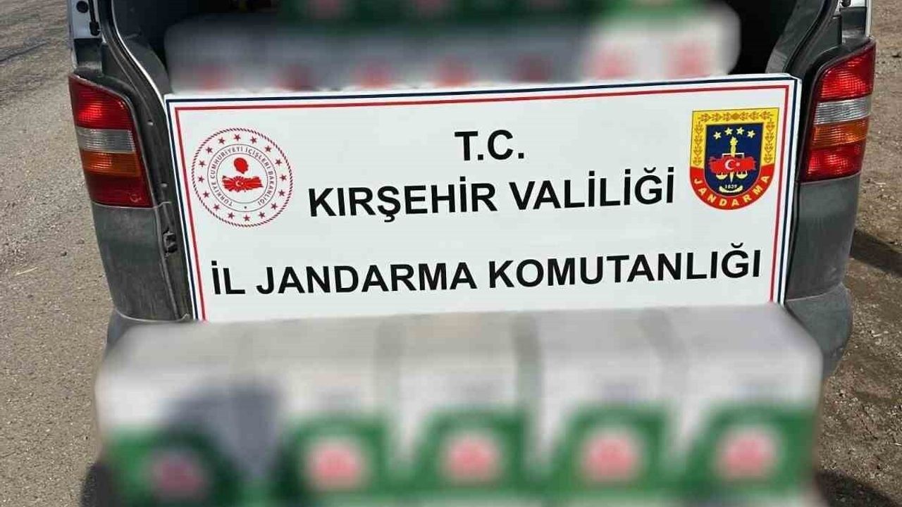 Kırşehir'de 700 kilo sahte ve faturasız temizlik ürünü ele geçirildi
