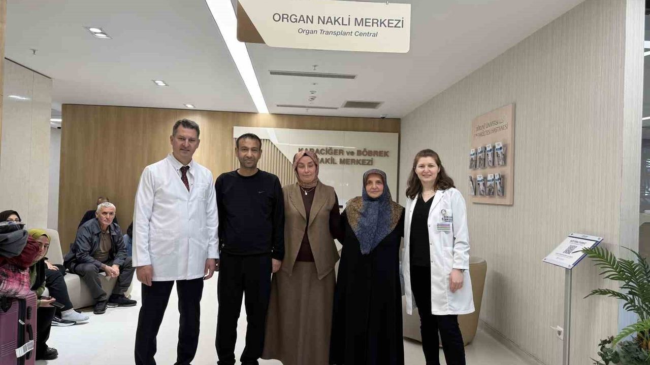 Kocaeli'de kayınvalide damadına böbreğini verdi