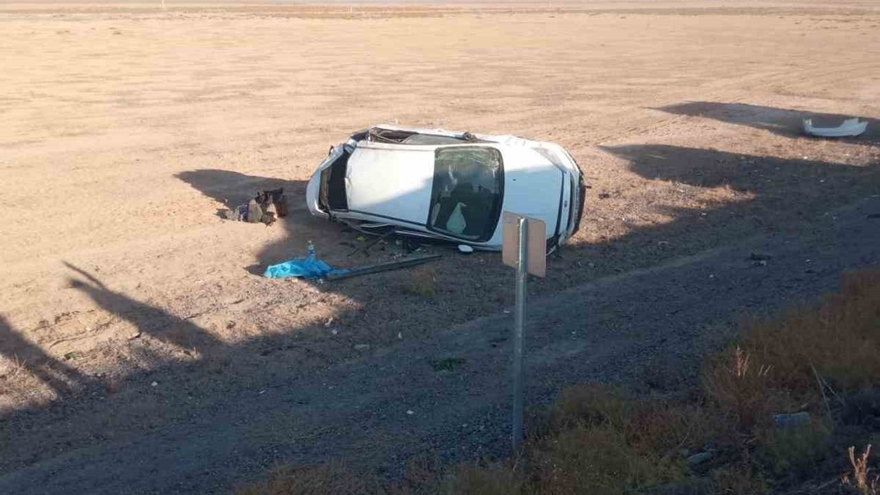 Konya Ereğli'de Otomobil Takla Attı: 1’i Çocuk 6 Yaralı