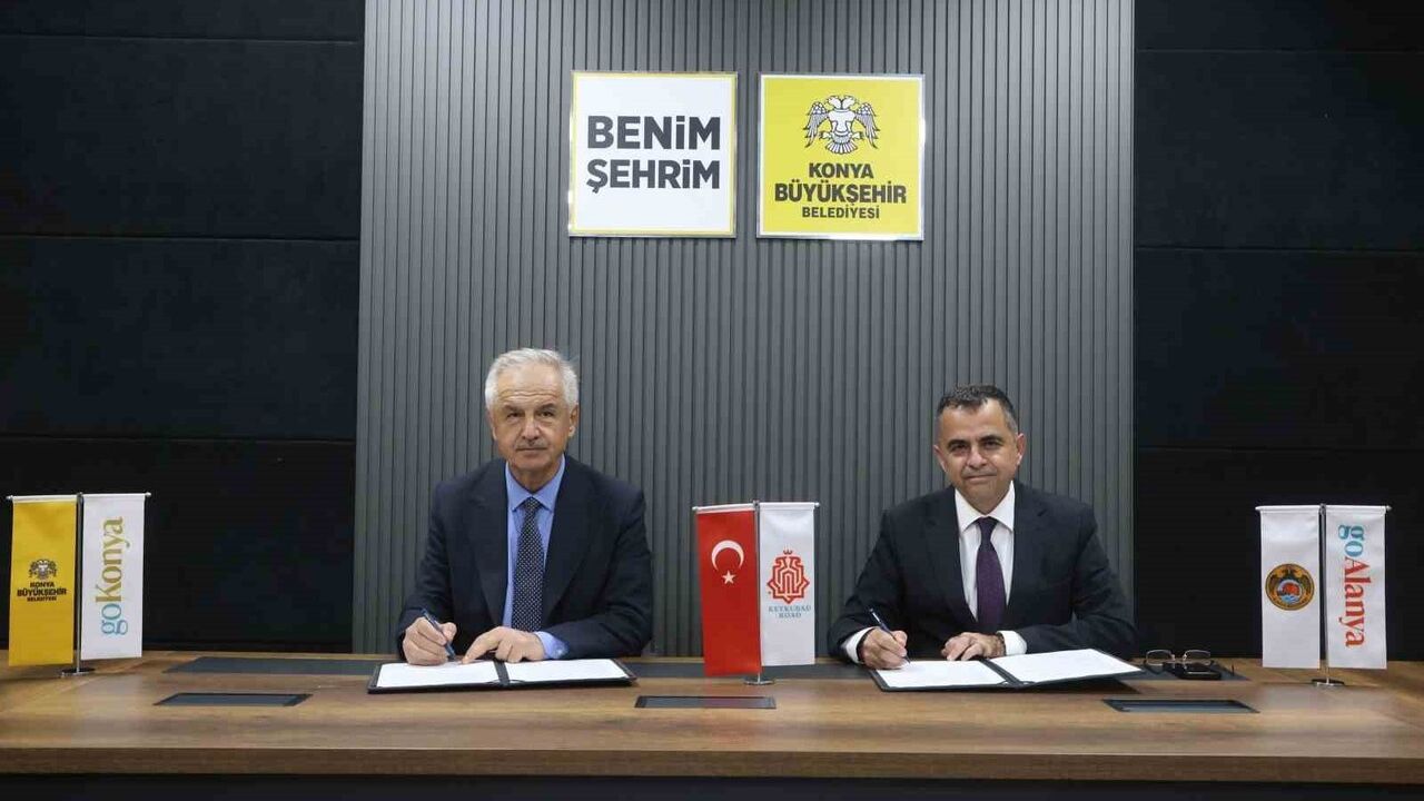 Konya ve Alanya, Keykubad Göç ve Kervan Yolu Projesi için iş birliği protokolü imzaladı