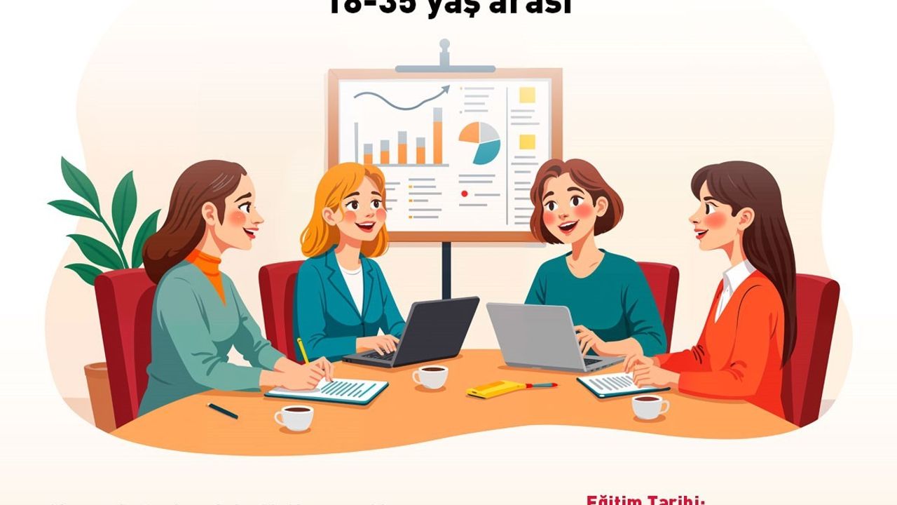 KUDAKA, Erzincan'da 18-35 yaş arası kadınlara ücretsiz sertifikalı girişimcilik eğitimi veriyor