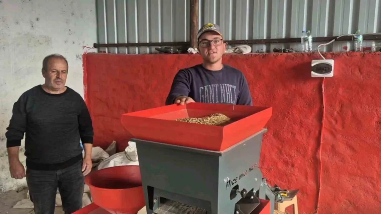 Küplü'de ücretsiz pirinç soyma tesisi faaliyete geçti; üreticilere maliyet ve zaman avantajı