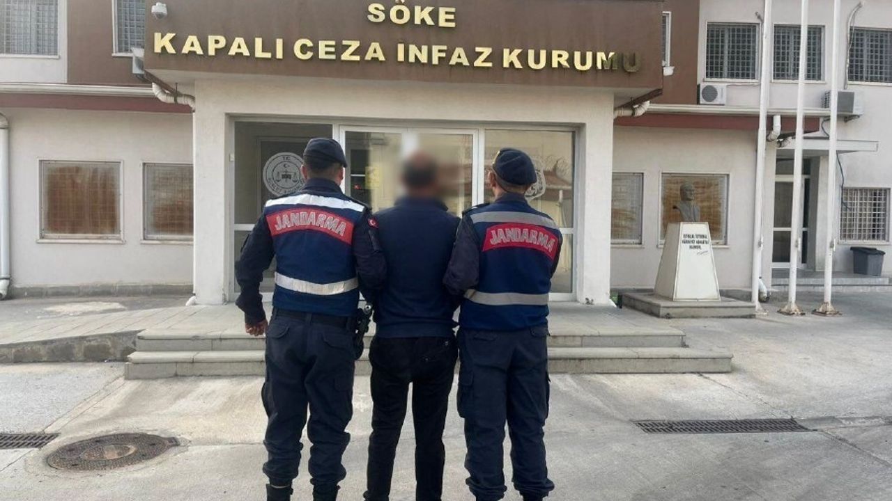 Kuşadası'nda hakkında 25 yıl 6 ay 22 gün hapis cezası bulunan şahıs yakalandı