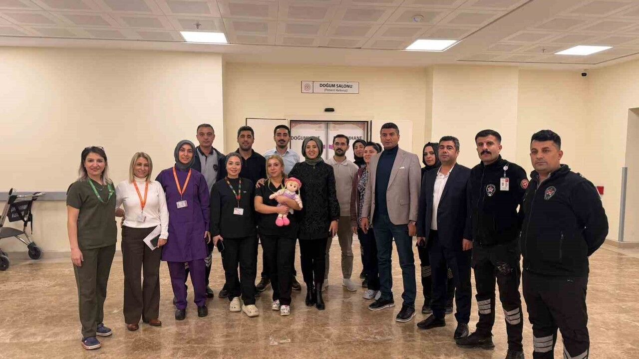 Malatya Battalgazi Devlet Hastanesi'nde 'pembe kod' tatbikatı