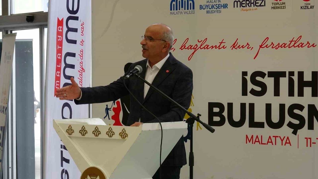 Malatya’da İstihdam Fuarı açıldı: 25 firma iş arayanlarla buluştu