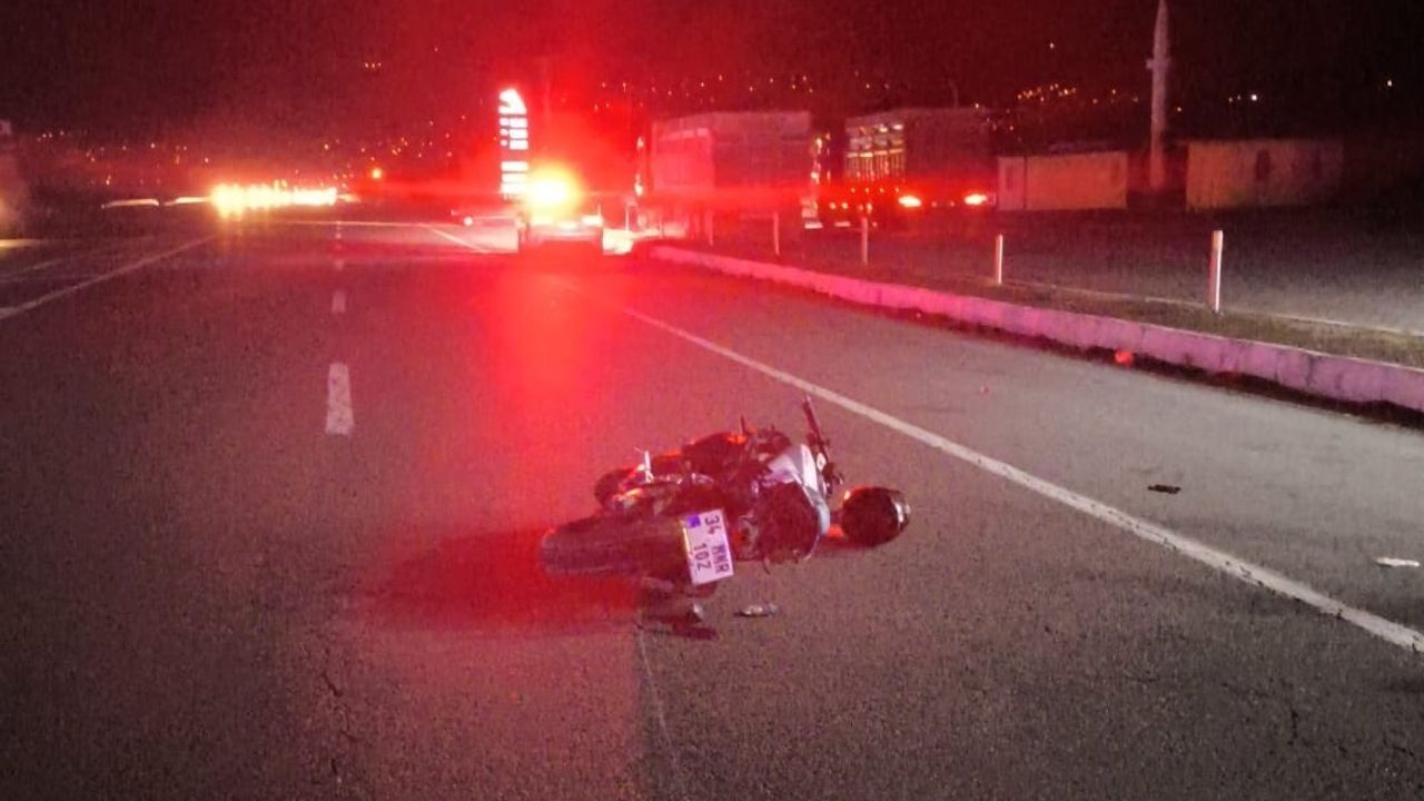 Malatya'da motosiklet kazası: Sürücü Selçuk Ç. yaşamını yitirdi